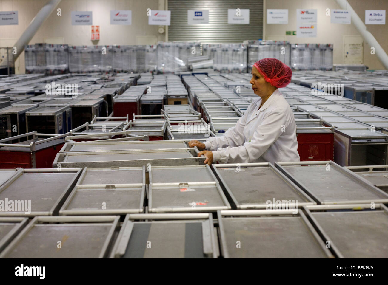 Gate gourmet in flight catering Fotos und Bildmaterial in hoher