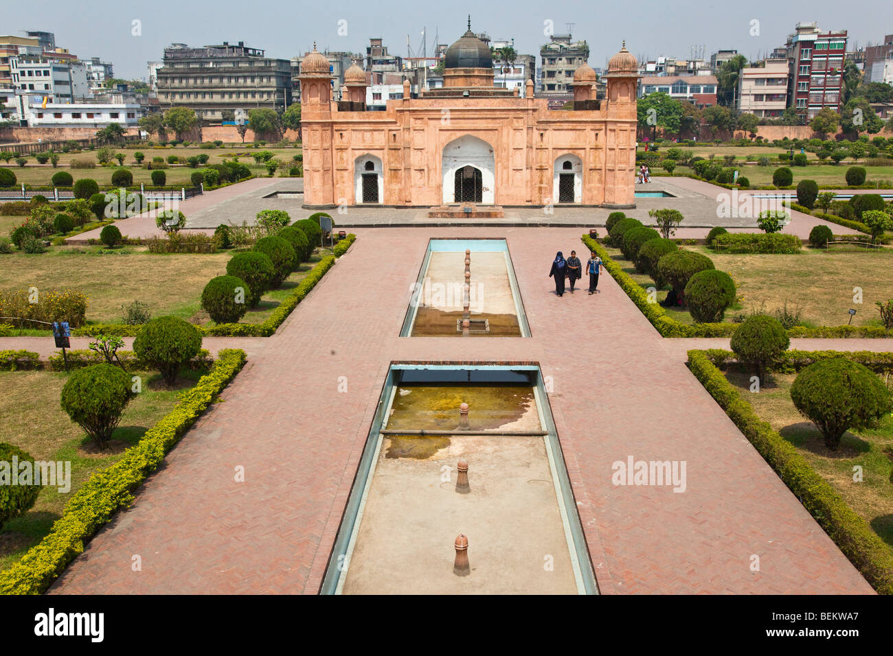 Grab von Bibi Pari im Inneren des Lalbagh Fort in Dhaka Bangladesch Stockfoto