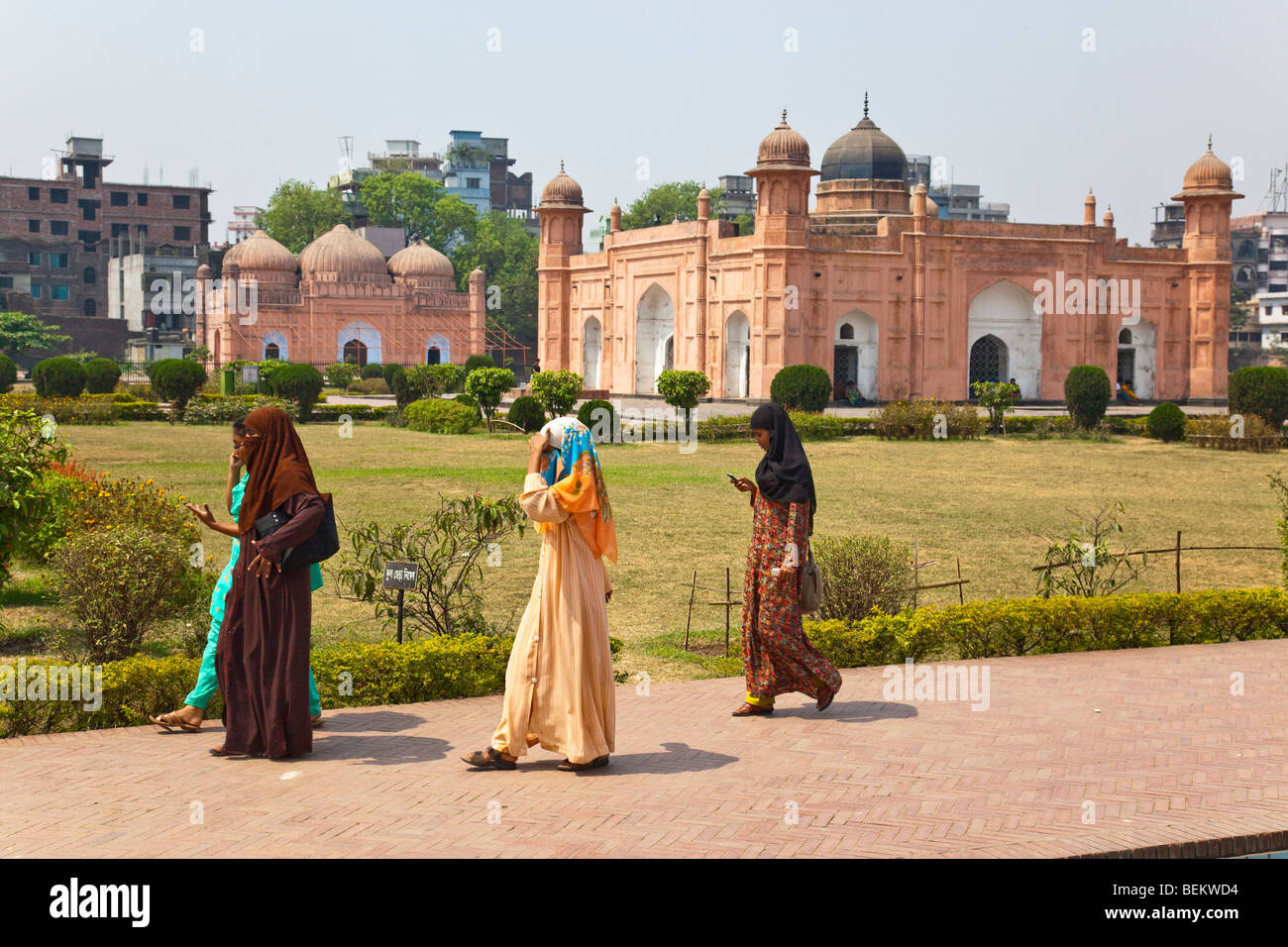 Grab von Bibi Pari im Inneren des Lalbagh Fort in Dhaka Bangladesch Stockfoto