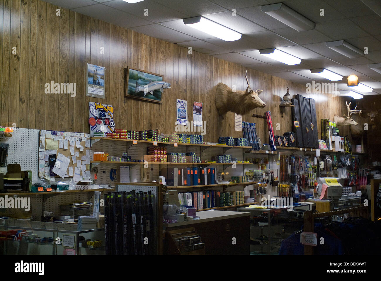Outdoor Sport Shop. Stockfoto