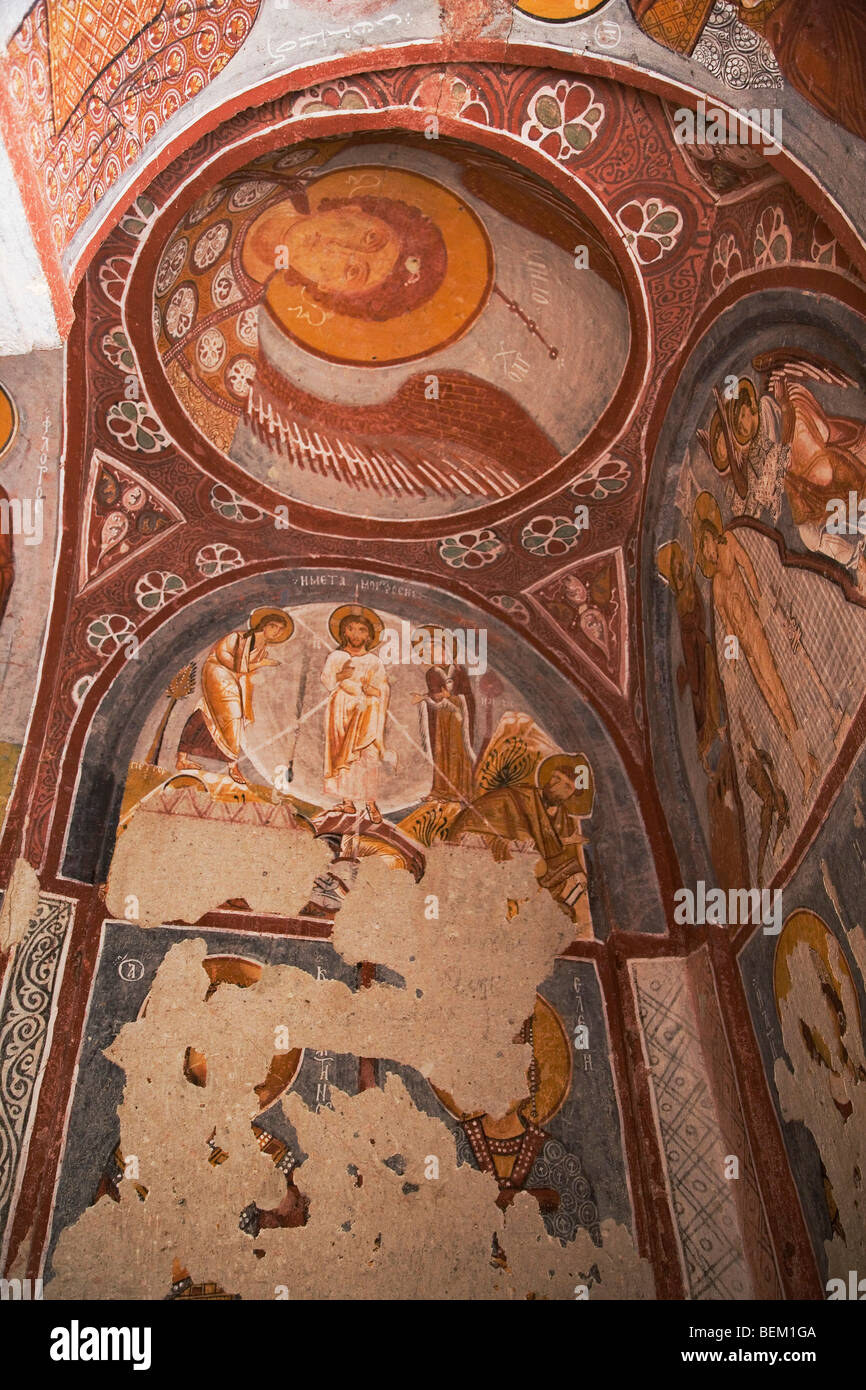 G Reme Open Air Museum, Elmali oder Apple Kirche, Kappadokien, Türkei Stockfoto