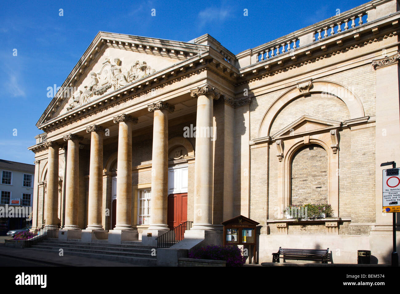 Corn Exchange Bury St Edmunds Suffolk England Stockfoto