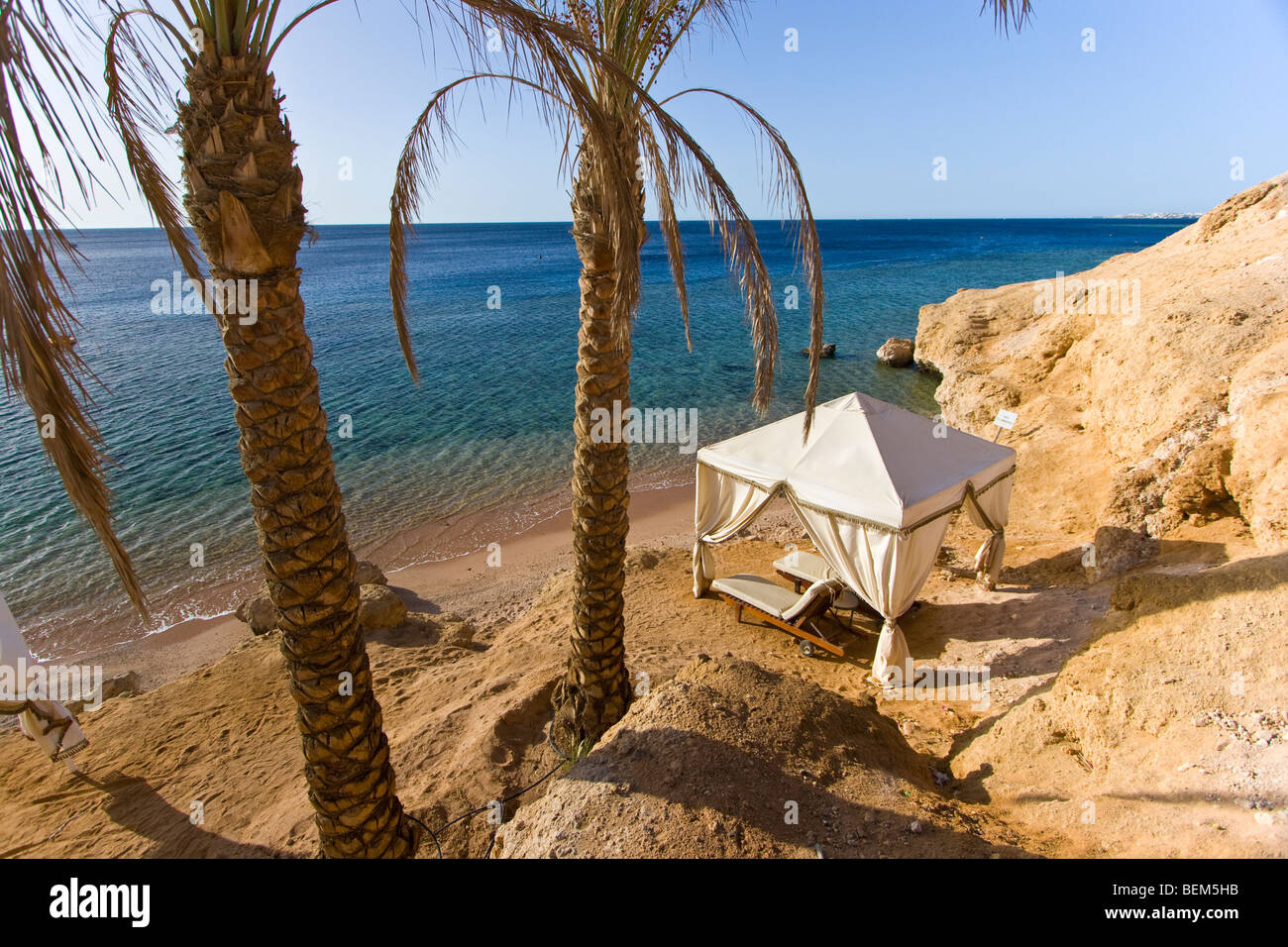 Luxus Beach Resort in Sharm el Sheikh Ägypten Stockfoto