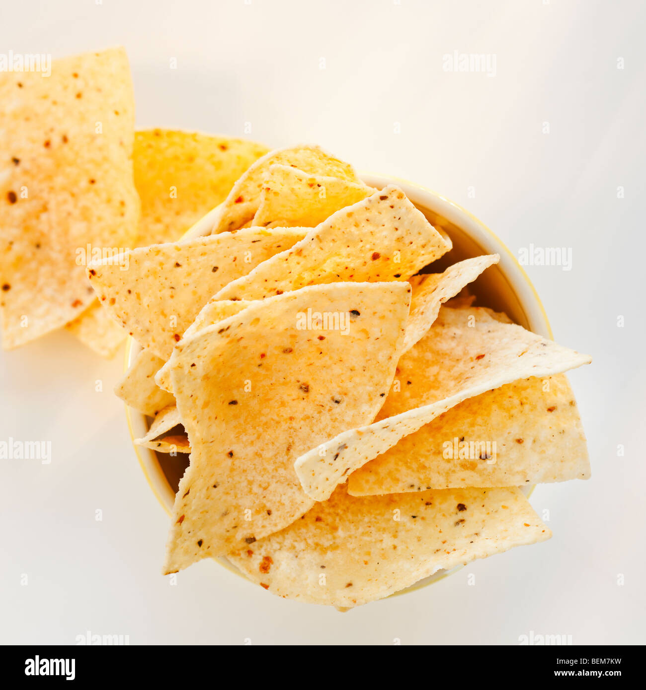 Tortilla-chips Stockfoto