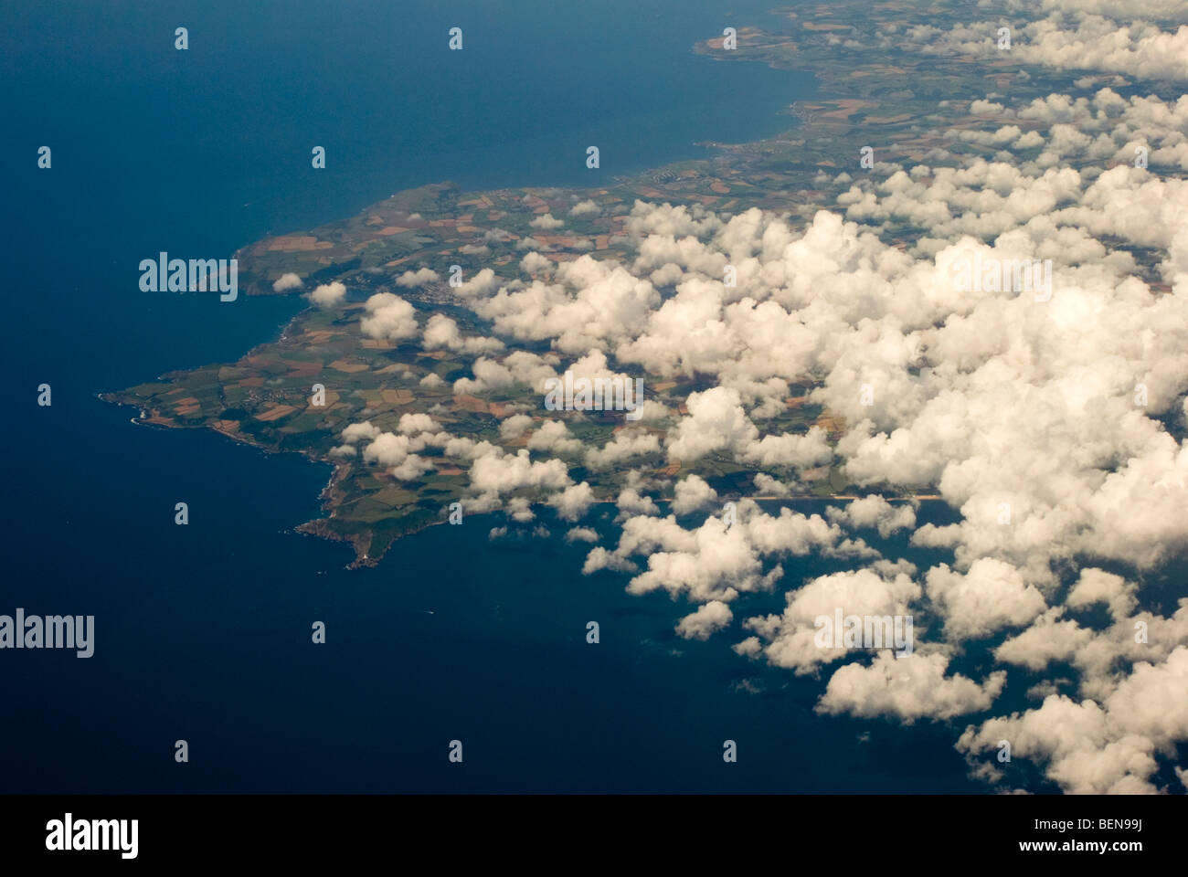 Startpunkt, Bigbury Bay und Salcombe, in Devon, England Stockfoto