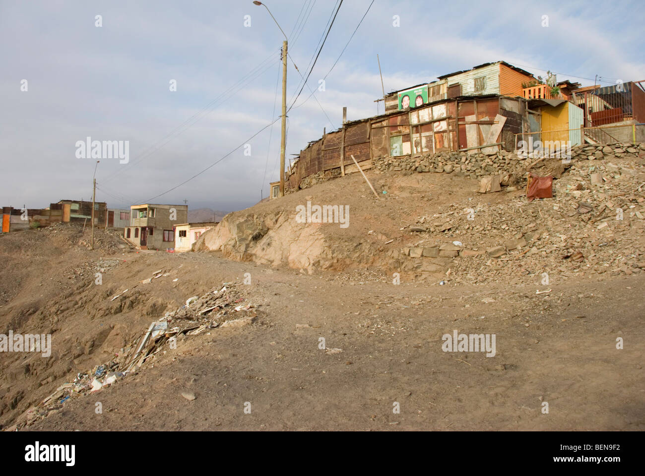 Teil von Antofagasta Stockfoto