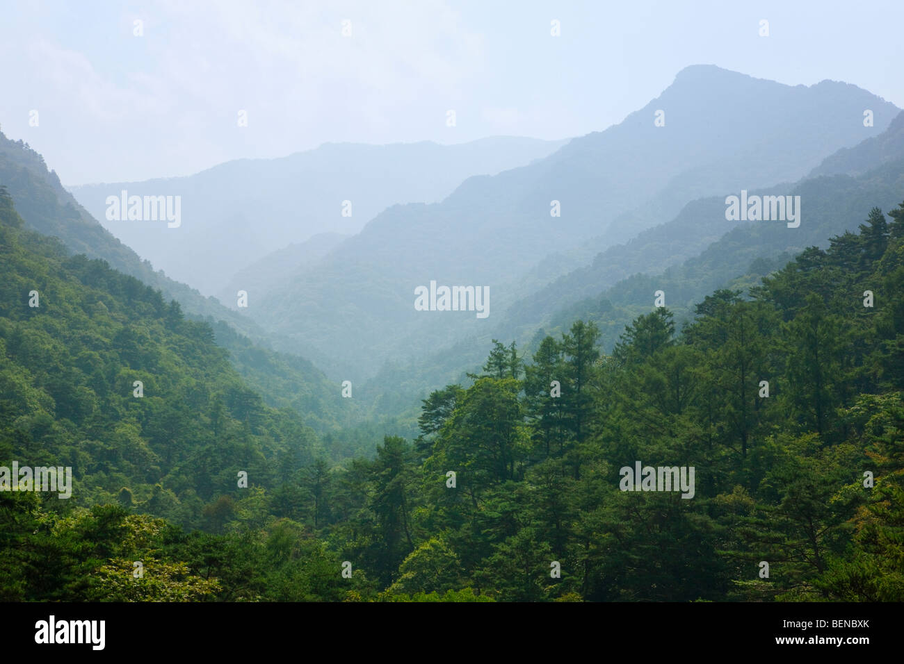 Landscape Myohyang Mountains North Korea Stockfotos Und Bilder Kaufen Alamy