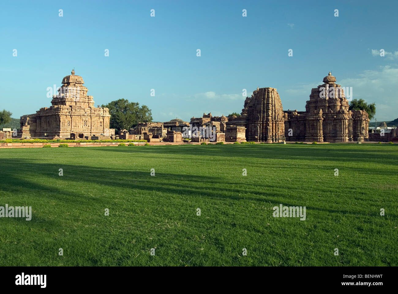 Mallikarjuna Tempel Sri Trailokeswara Maha Saila Prasada auch genannt wurde von Königin Trailokyamahadevi von rund 740 n. Chr. gebaut. Stockfoto