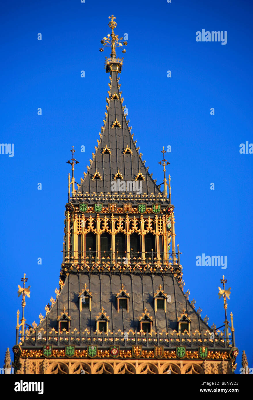 Big Ben St Stephen Tower Parlament Gebäude Westminster London City England UK Stockfoto