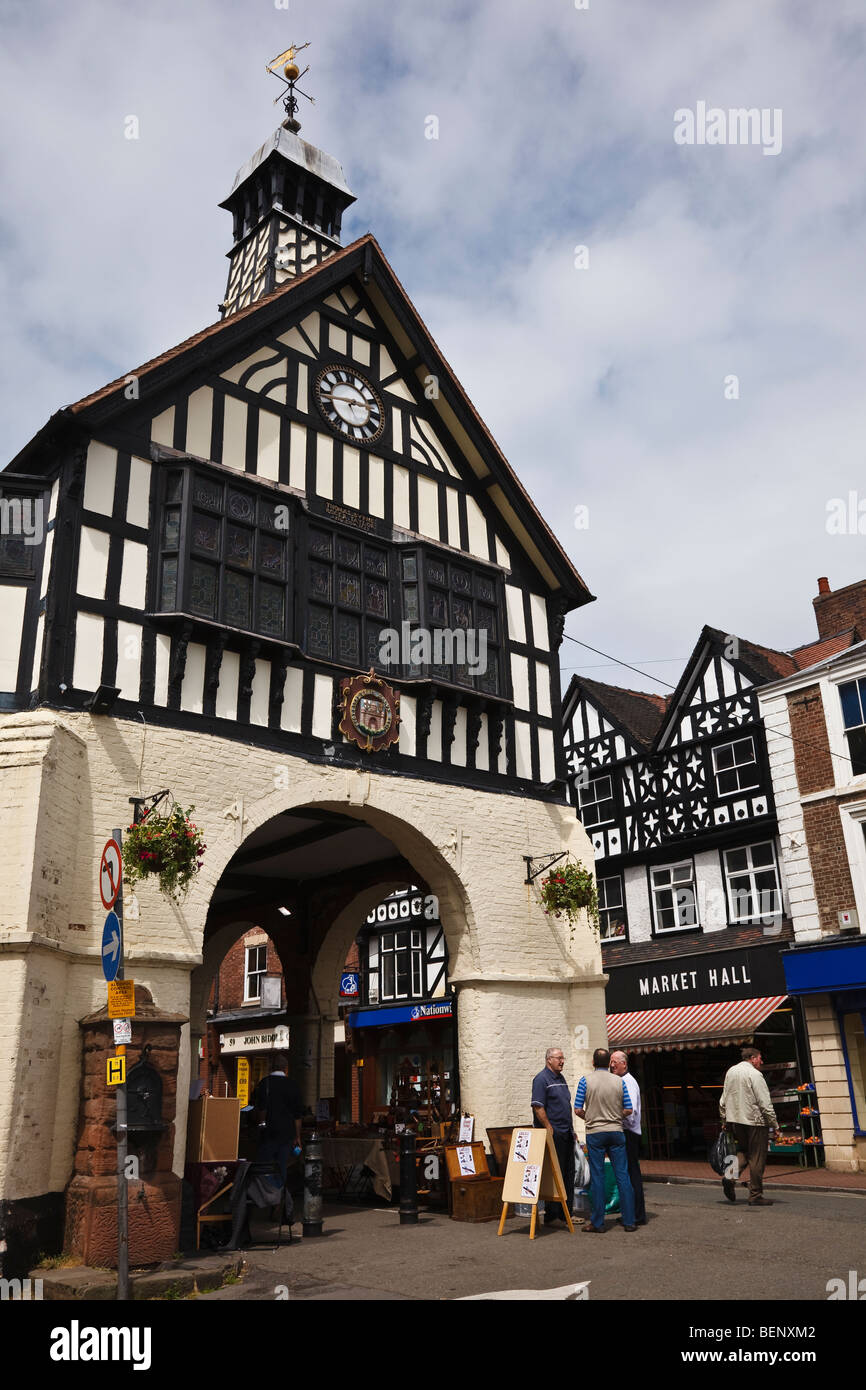 Rathaus, Hauptstraße, Bridgnorth, Shropshire, England Stockfoto