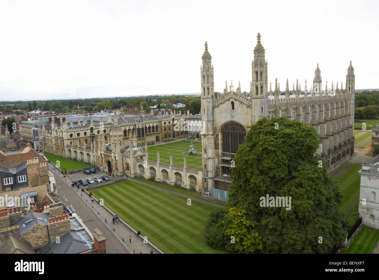 Kings College in Cambridge Stockfoto