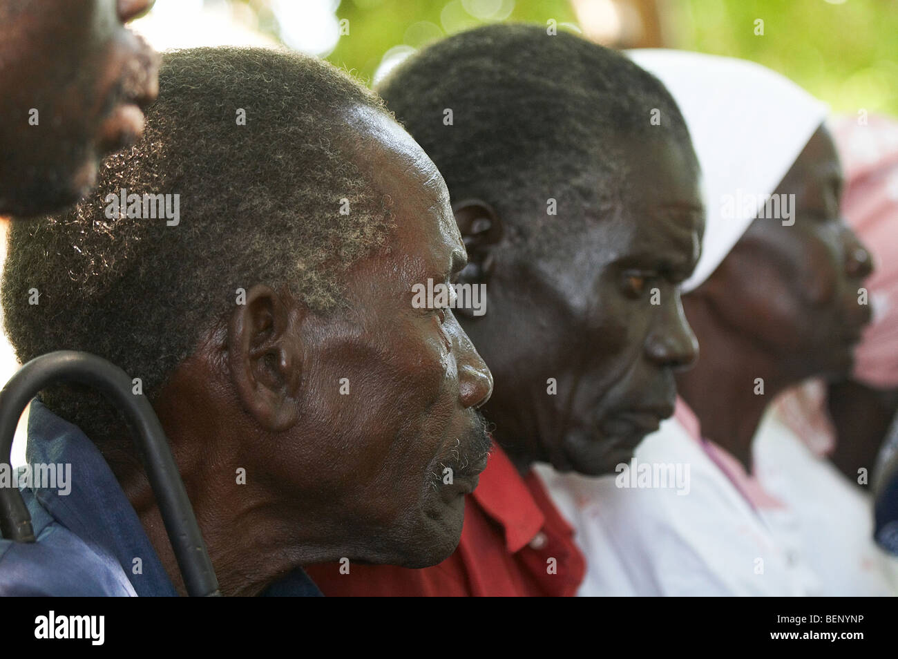 SOUTH SUDAN St.-Josephs Festtag (1. Mai) durch die katholische Gemeinde in Yei gefeiert wird. Stockfoto