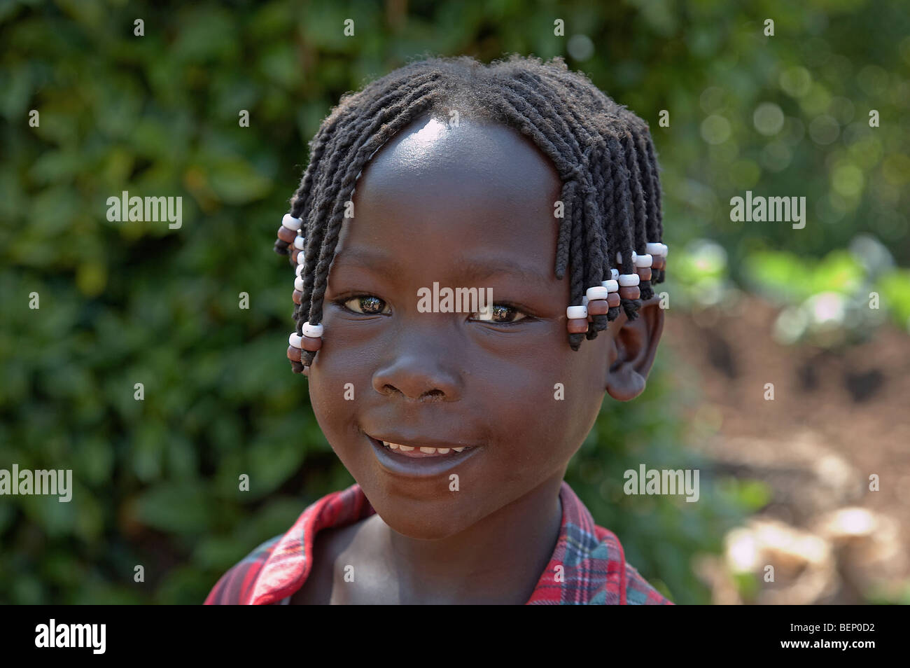 UGANDA-Mädchen von Kayunga Bezirk. Foto: SEAN SPRAGUE Stockfoto