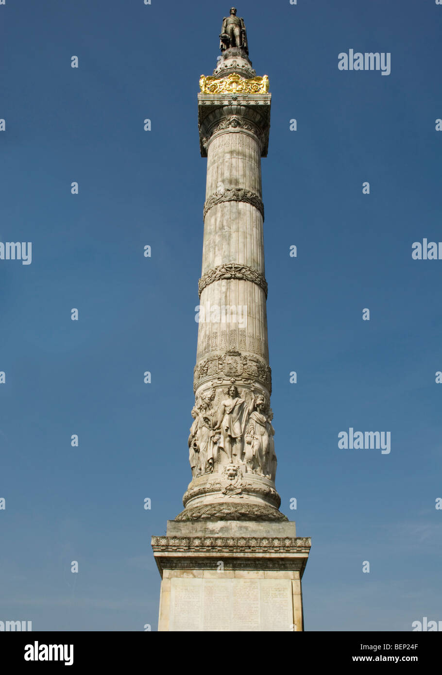 Krieg-Denkmal, Place du Congrès, Brüssel Stockfoto