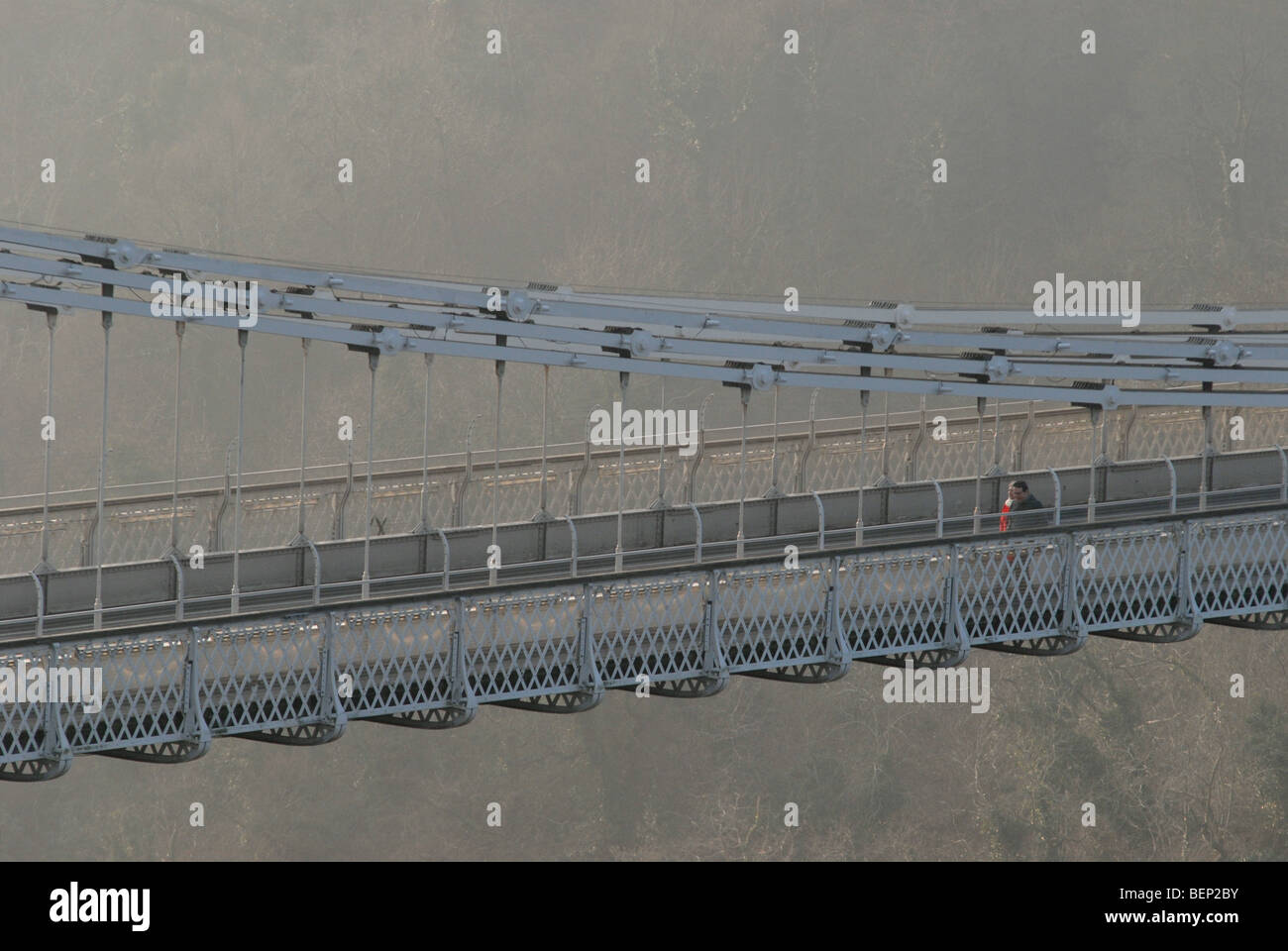 Die Clifton Suspension Bridge über den Fluss Avon, Bristol, UK. Stockfoto