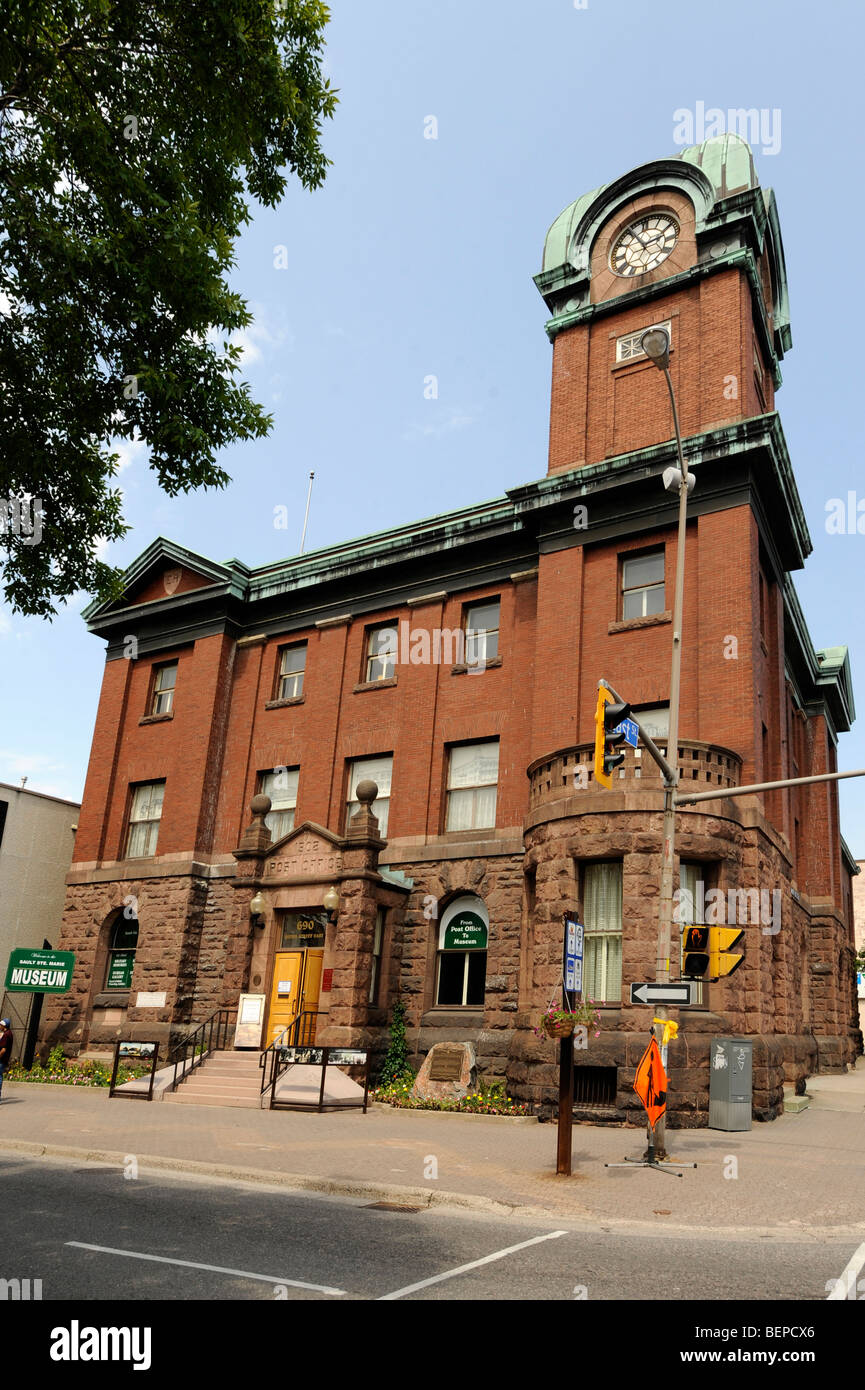 Sault Ste Marie Ontario Kanada Museum und ehemaligen Internierungslager Stockfoto