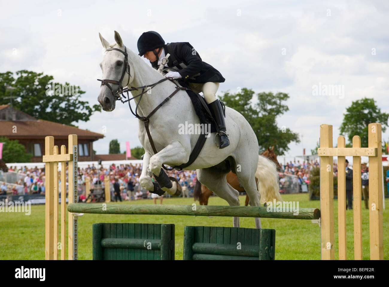 Springreiten auf dem letzten jemals Royal Show Event Stockfoto