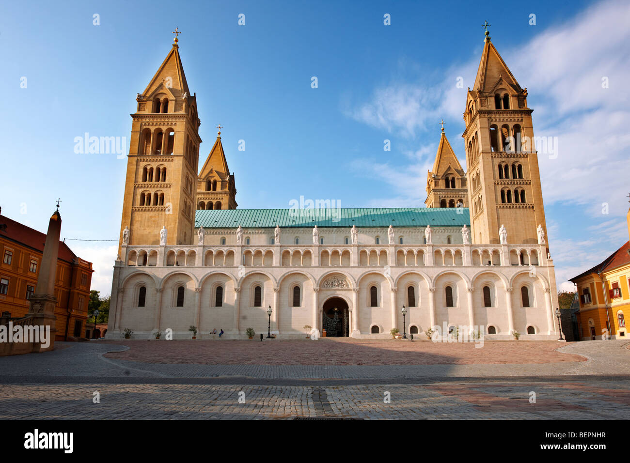 Pecs Cathedral - Europäische Kulturstadt des Jahres 2010, Ungarn Stockfoto