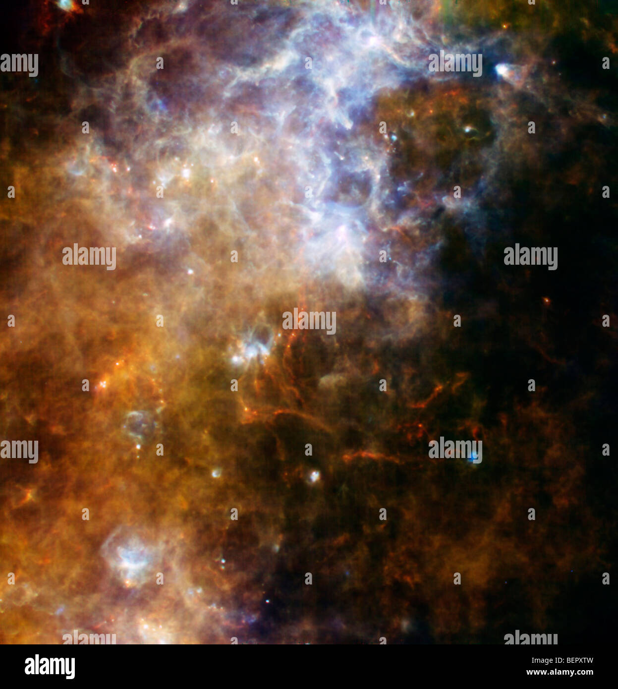 Milchstraße Galaxie Bild European Space Agency Stockfoto