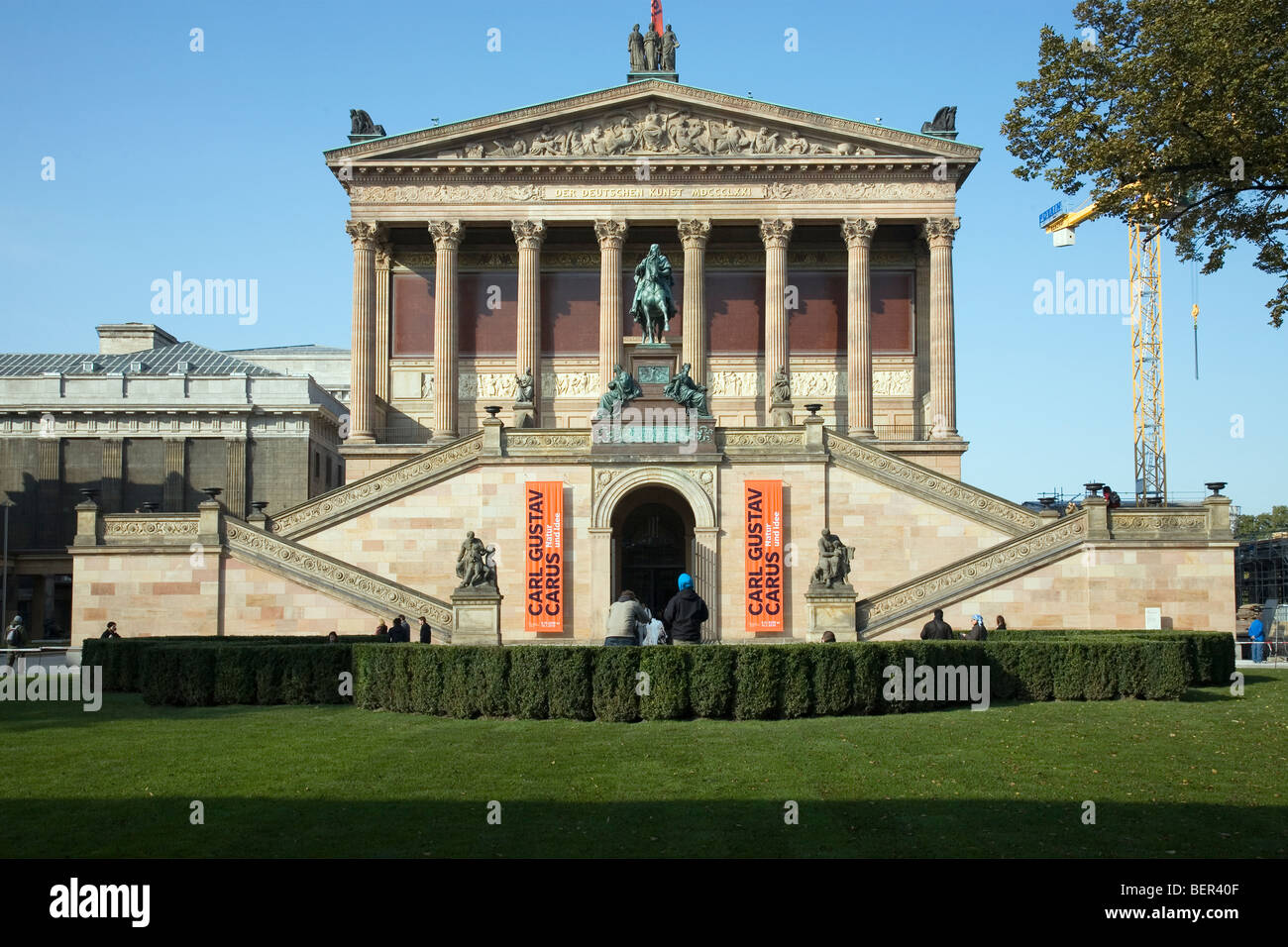 Alte Nationalgalerie, Berlin, Deutschland Stockfoto