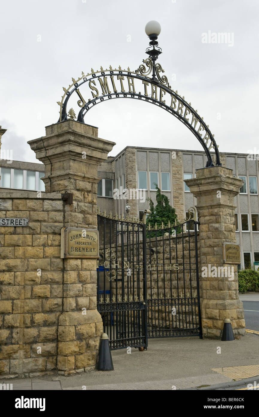 John Smith Brauerei, Tadcaster, North Yorkshire Stockfoto