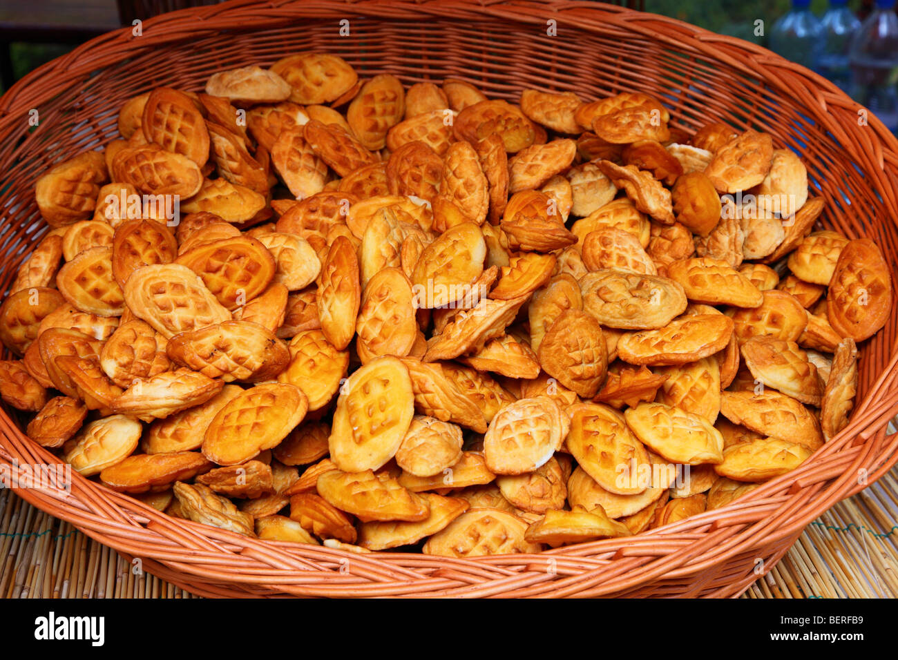 Oscypek polnischen regionalen Käse von Tatra-Gebirge Stockfoto