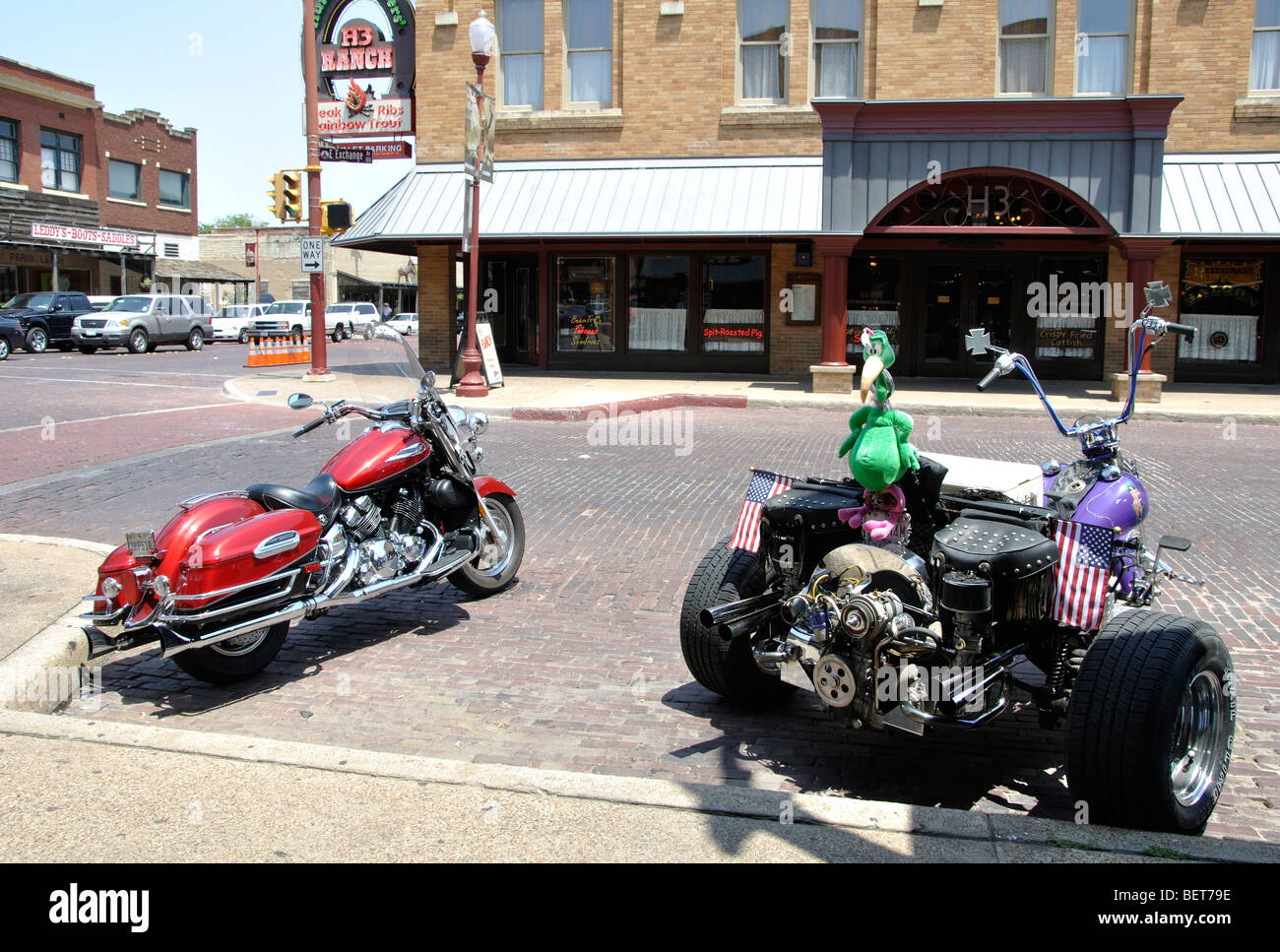 Harley Davidson Dreirad Stockfotos Harley Davidson Dreirad Bilder