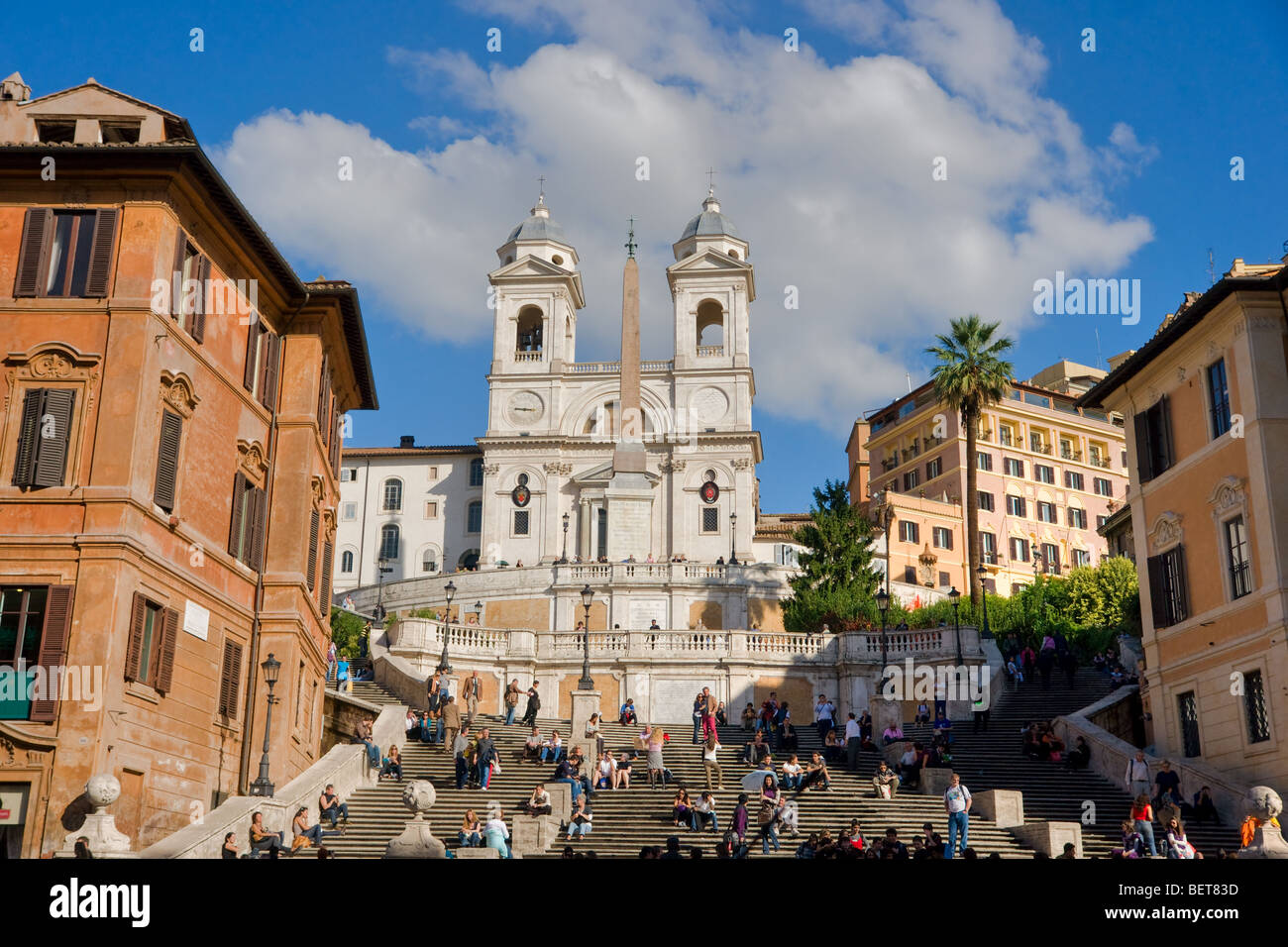 Piazza di Spagna, Rom, Italien. Stockfoto