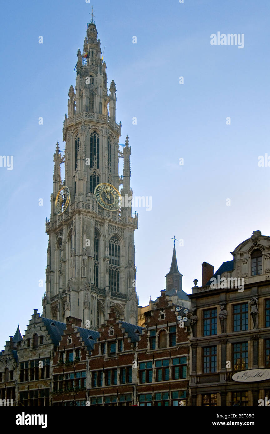 Kathedrale unserer lieben Frau, Antwerpen, Belgien, Europa Stockfoto
