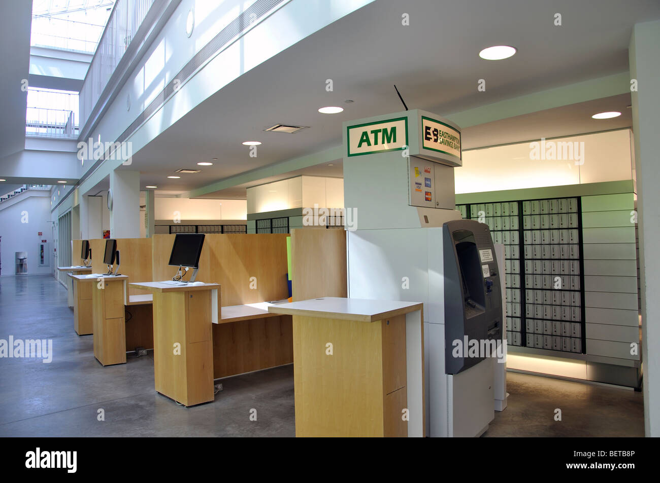Postamt im Studentenwohnheim, Smith College, Northampton, Massachusetts, USA Stockfoto