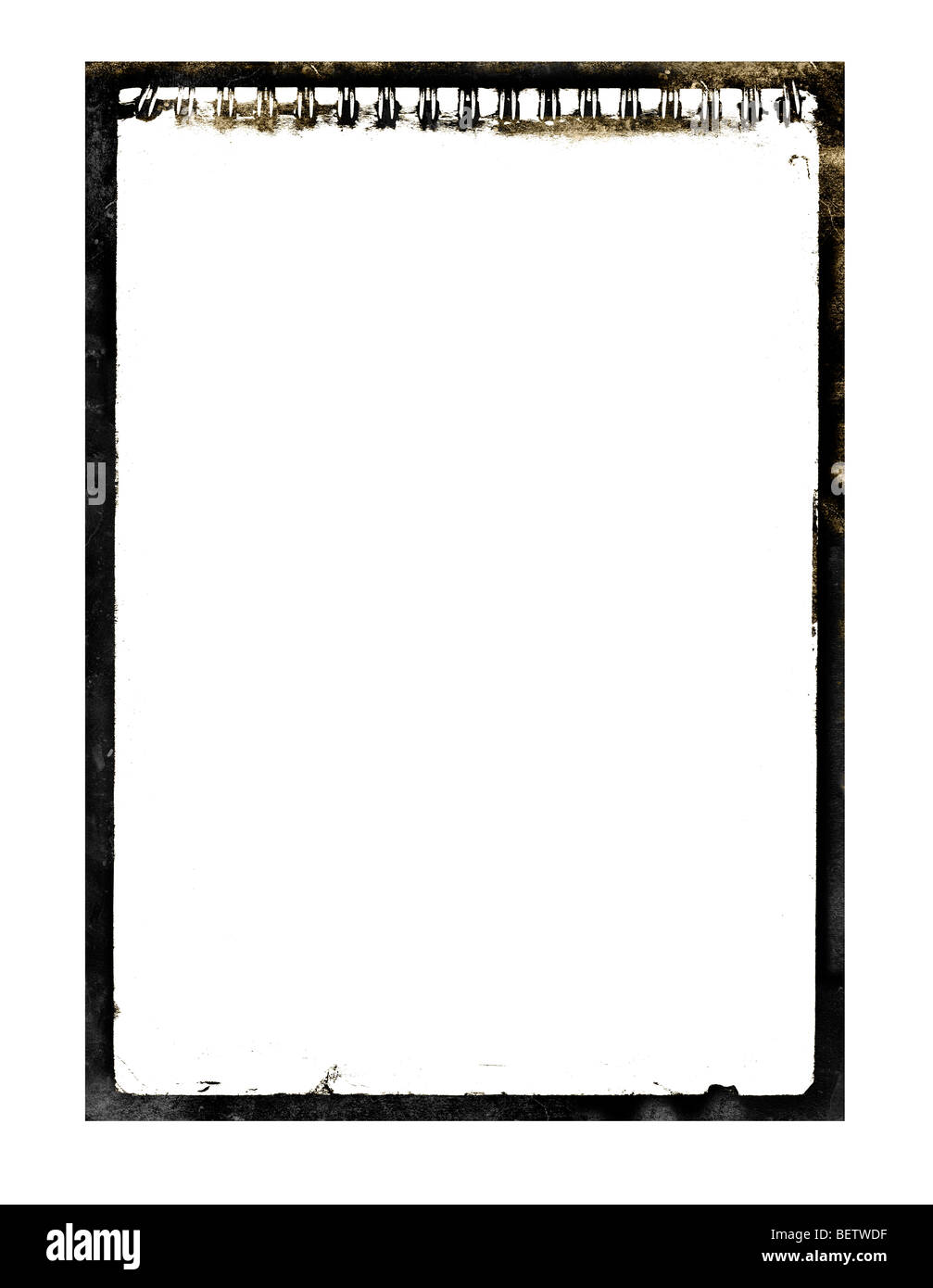 alten Rahmen im Grunge-Stil Stockfoto
