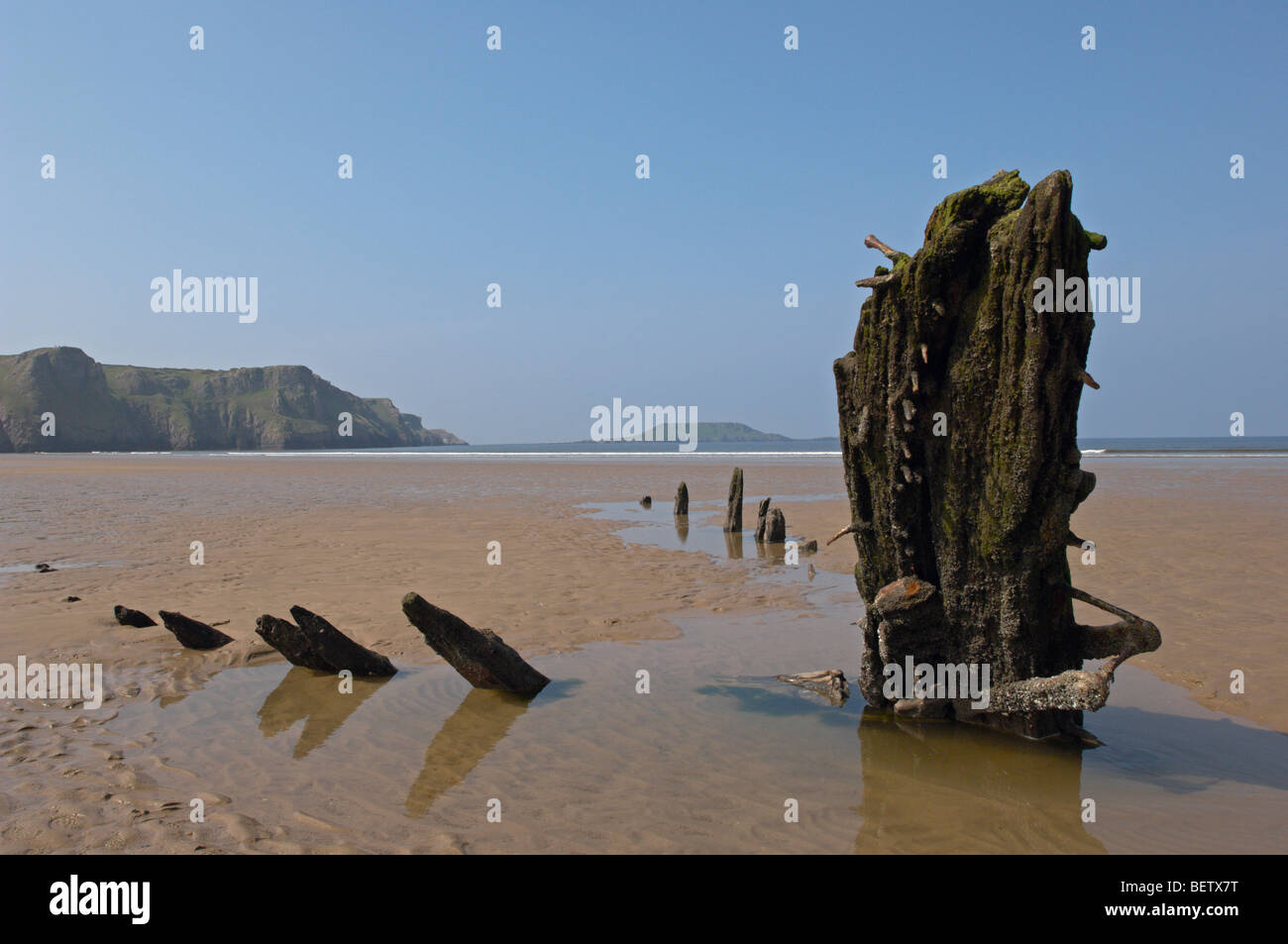 Das Wrack der Helvetia Stockfoto