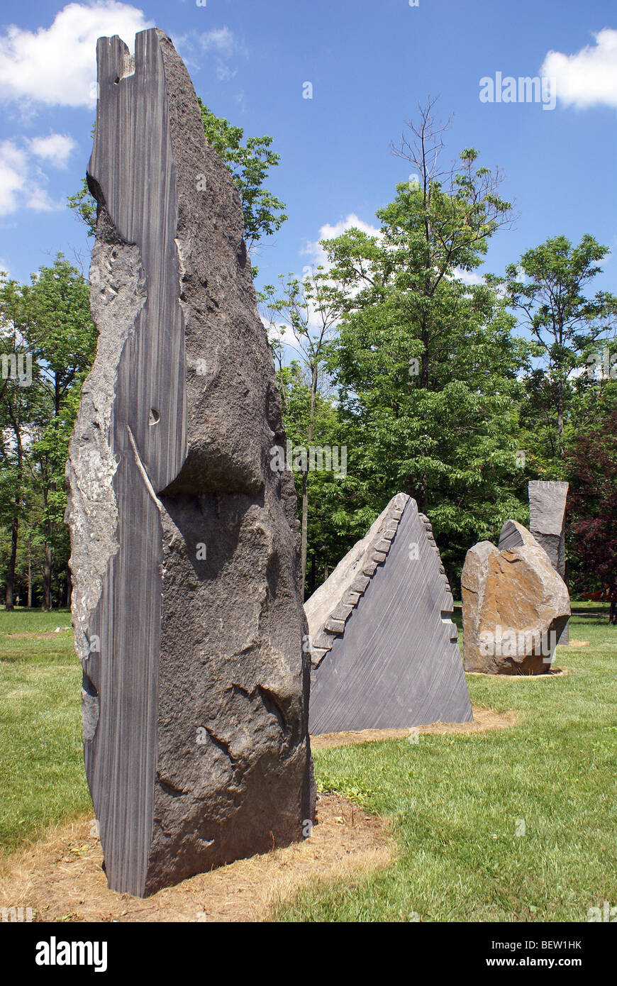 Stein-Skulpturen Stockfoto