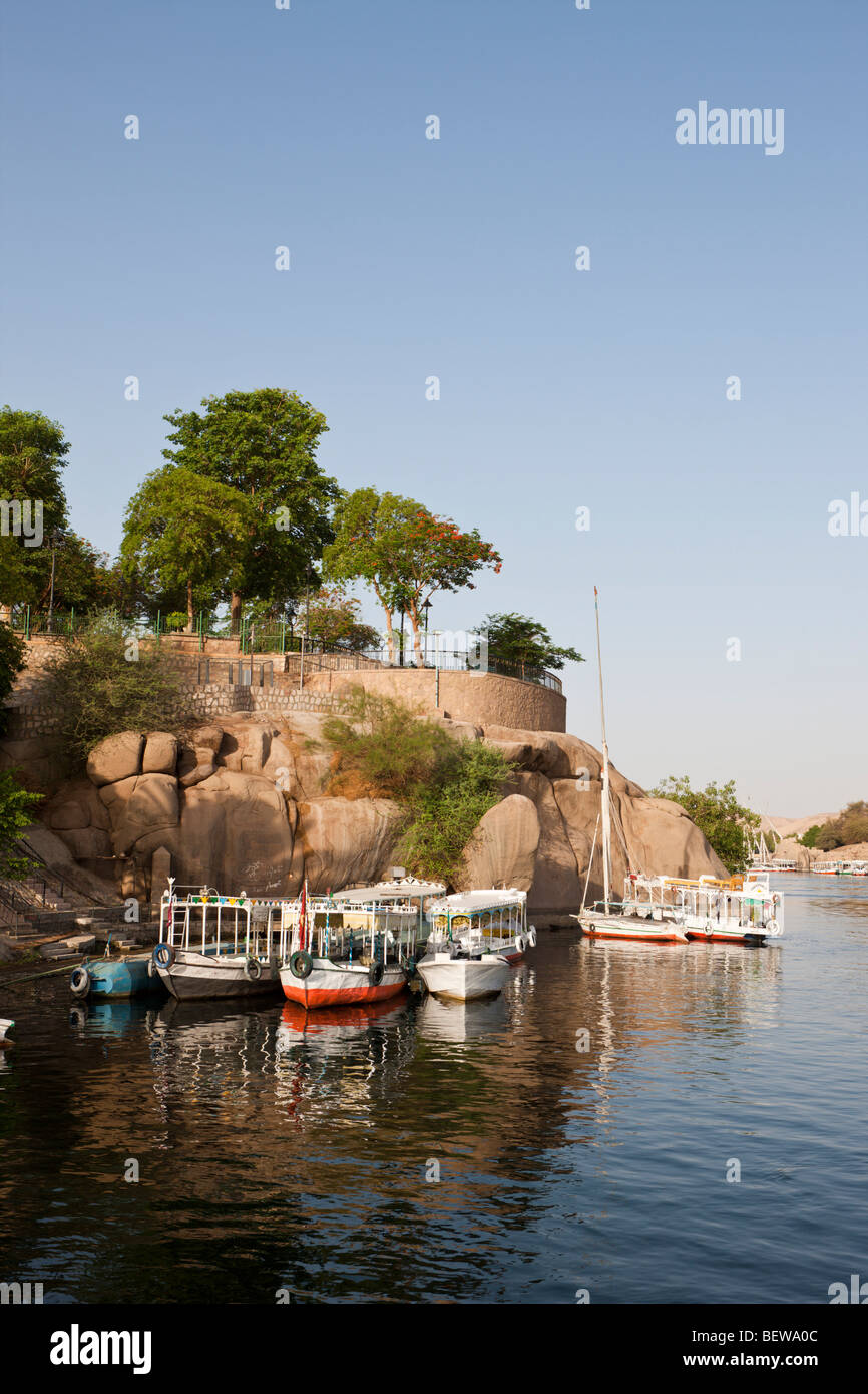 Eindrücke von Aswan, Assuan, Ägypten Stockfoto