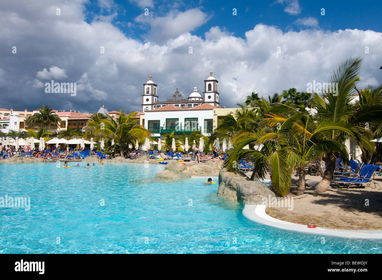 Schwimmbad des Gran Hotel Lopesan Villa del Conde, Gran Canaria, Kanarische Inseln, Spanien Stockfoto