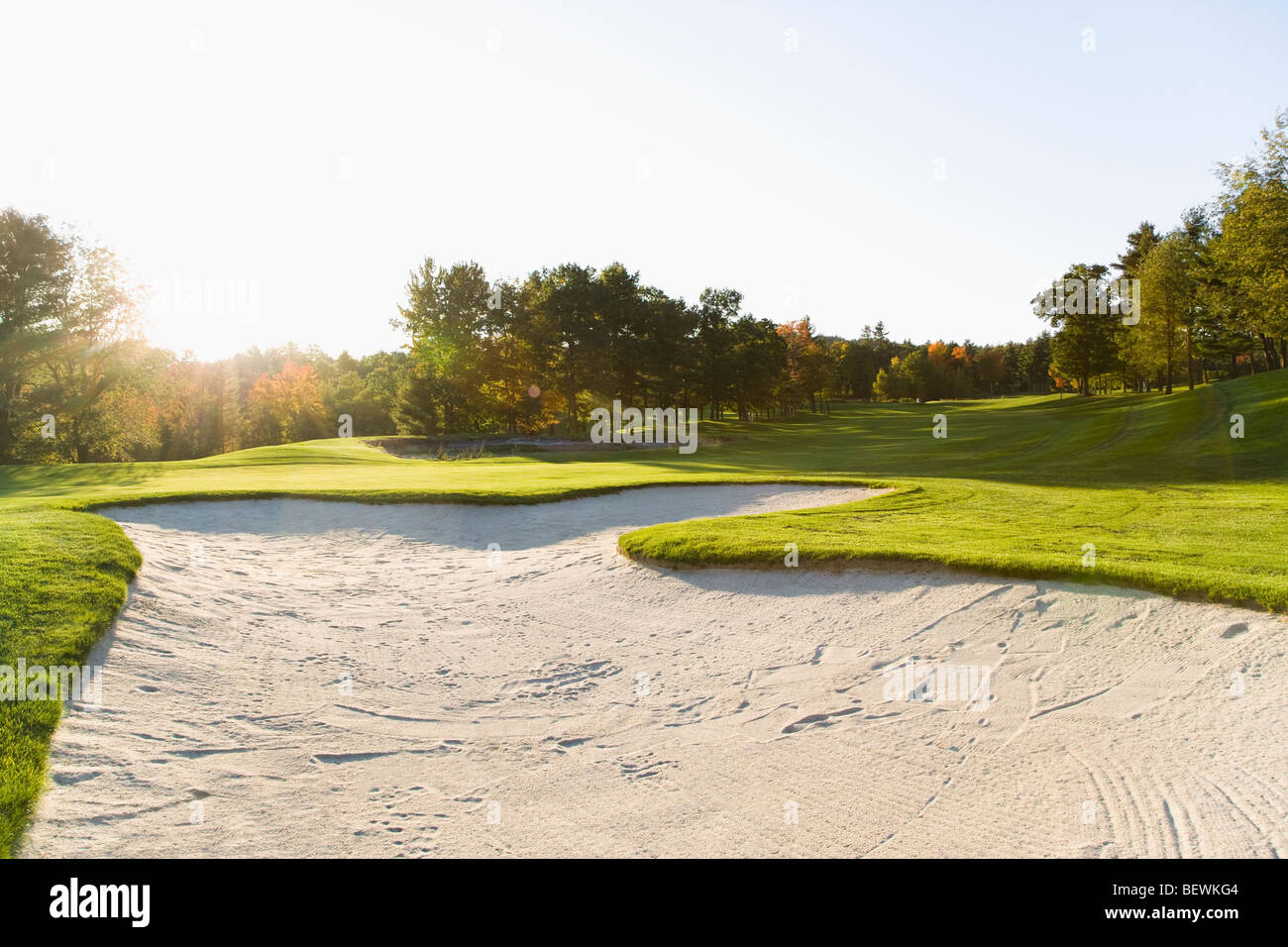 Golfplatz Stockfoto