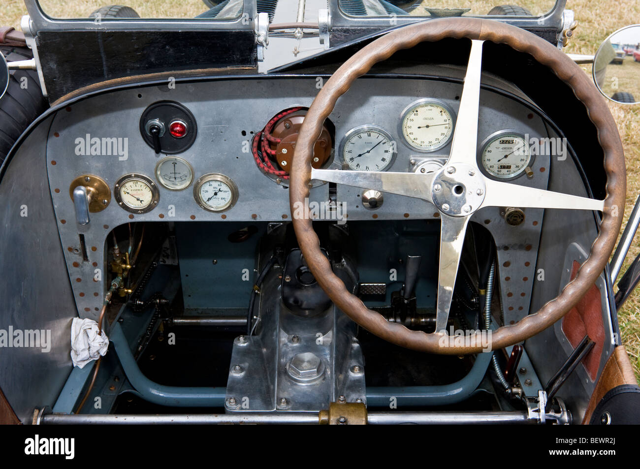 1930er Jahre Bugatti Interieur Zeigt Messgerate