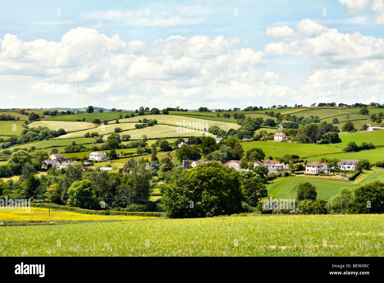 Butterleigh, Mitte Devon Stockfoto