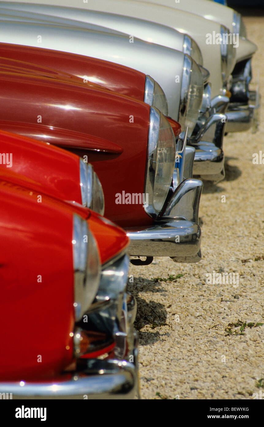 Oldtimer, Mercedes 300 SL, Fender, Deutschland Stockfoto