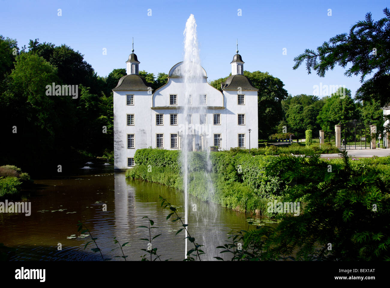 Schloss Borbeck, Essen, Nordrhein-Westfalen, Deutschland Stockfoto