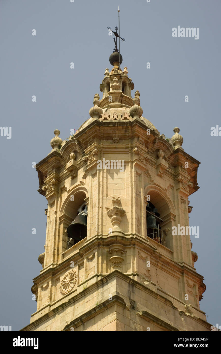 Kirche von Nuestra Señora De La Asunción, in Hondarribia, Baskenland Stockfoto
