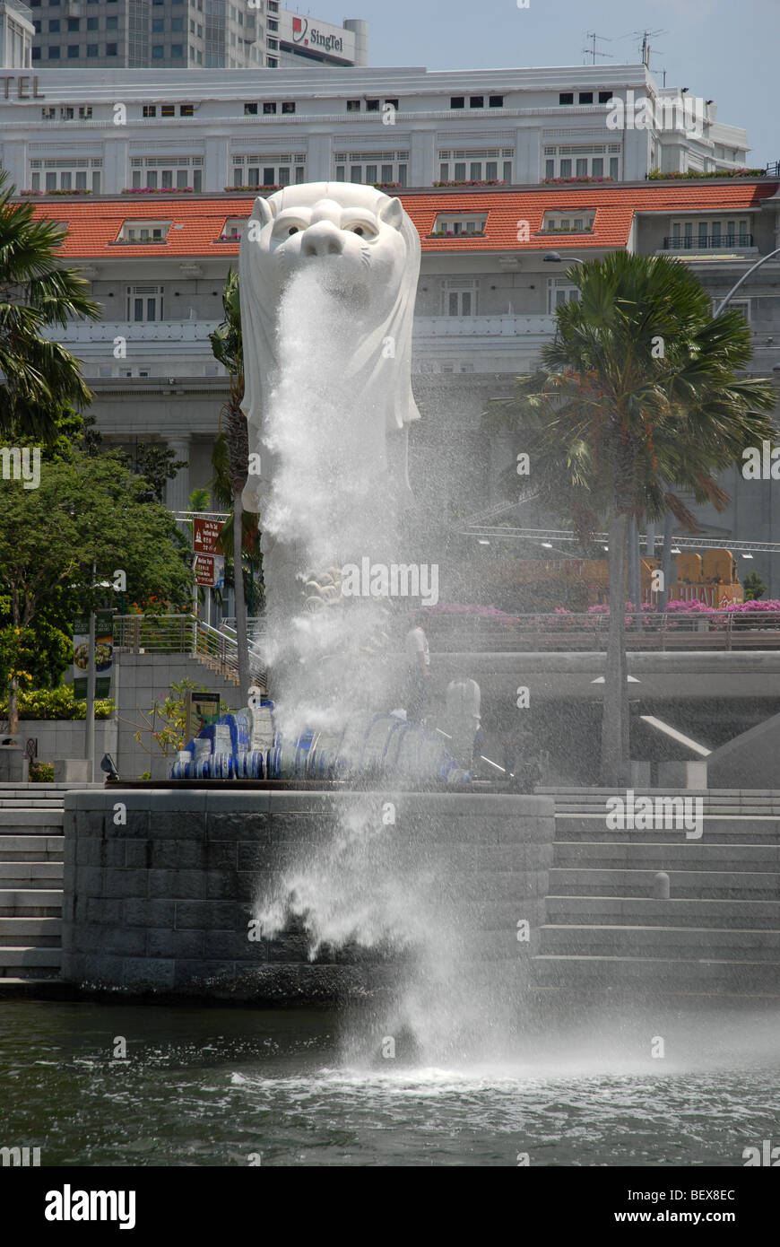 Der Merlion, Singapur Stockfoto