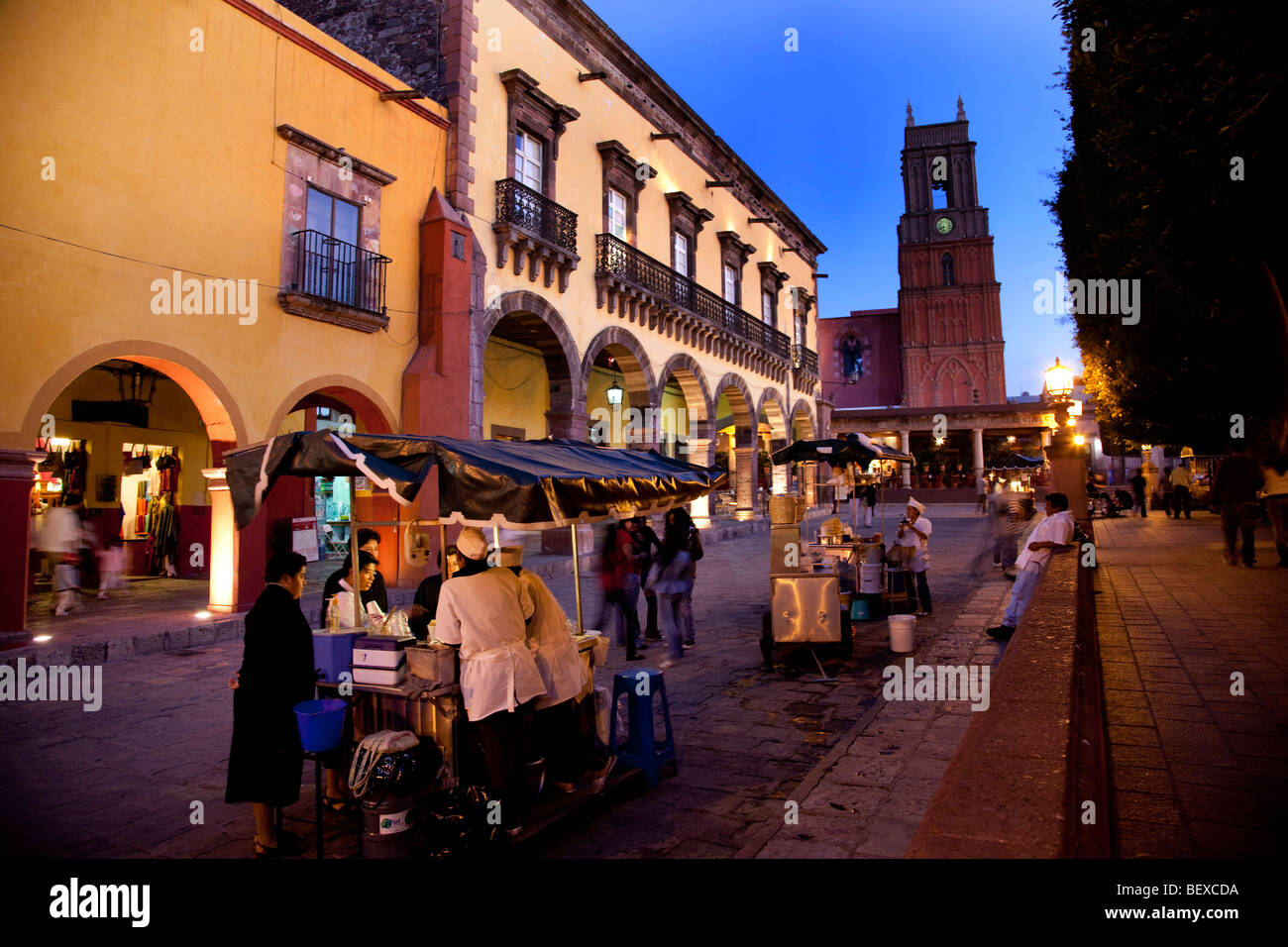 San Miguel de Allende, Guanajuato, Mexiko, San Miguel Stockfoto