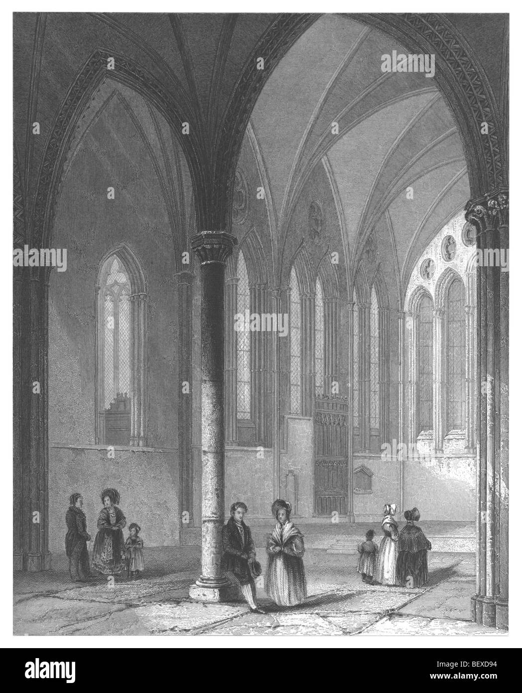 Hereford Kathedrale, die Marienkapelle Stockfoto