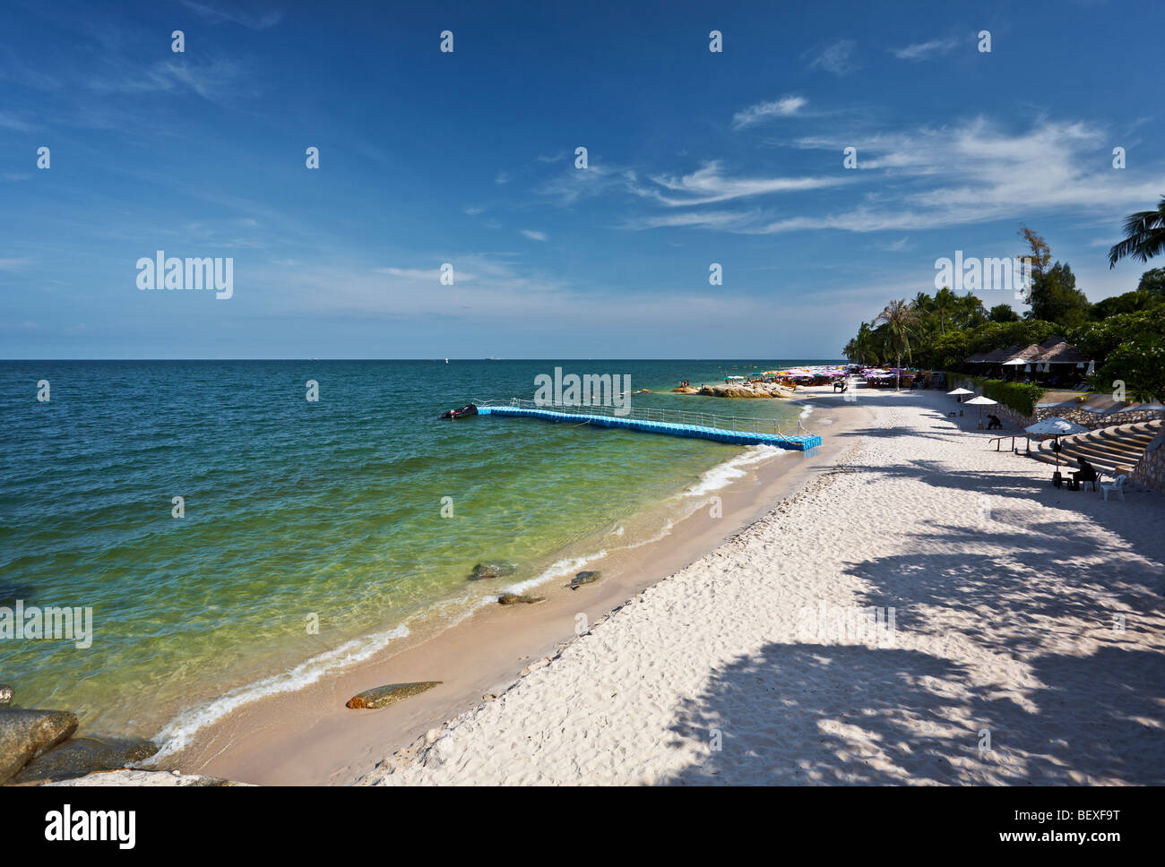Hua hin Beach, Thailand, Südostasien Stockfoto