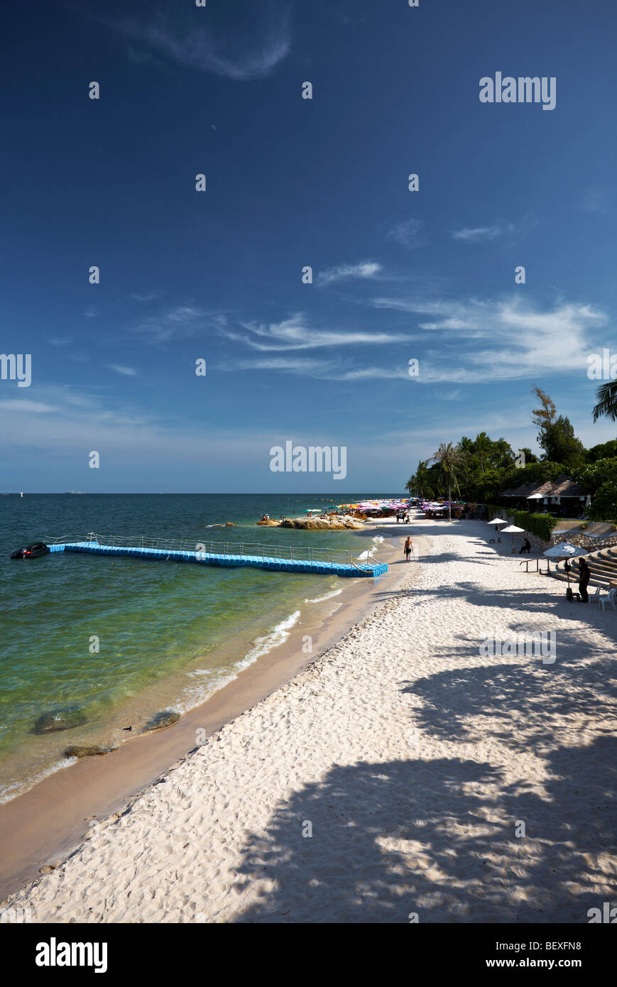 Hua hin Beach, Thailand, Südostasien Stockfoto