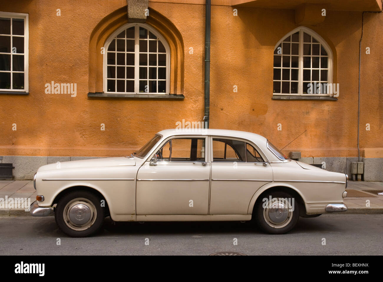 Volvo Amazon Pkw in Östermalm Bezirk Stockholm Schweden Europa  Stockfotografie - Alamy