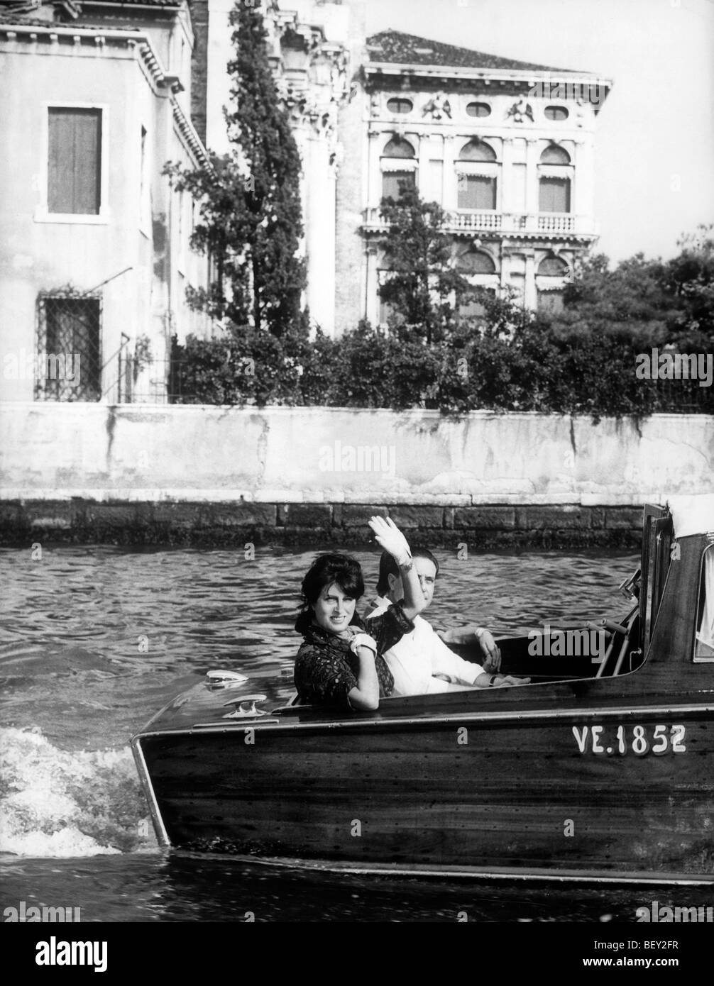 Anna Magnani, XXII Mostra del Cinema di Venezia, 1961 Stockfoto