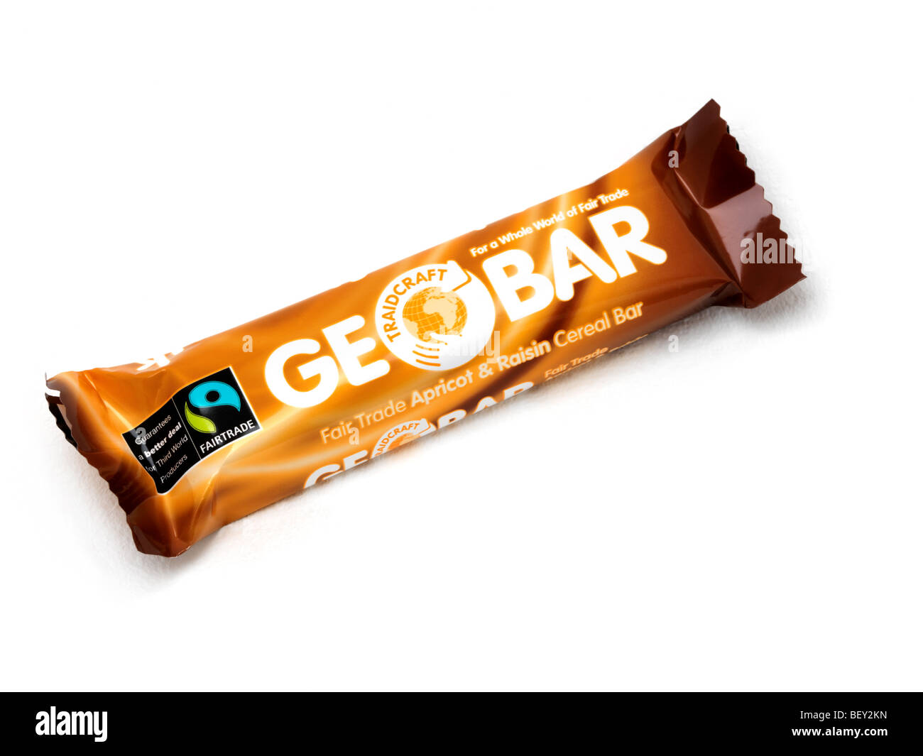 Fair-Trade-Geo-Bar Stockfoto