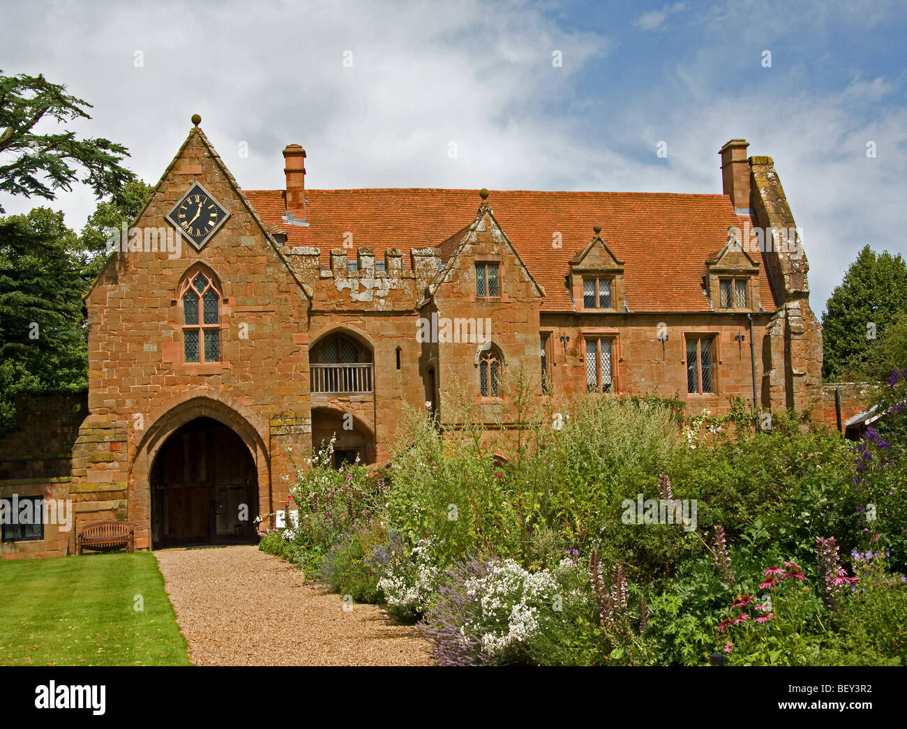 Stoneleigh Abtei Gatehouse Stoneleigh Dorf Warwickshire England Stockfoto